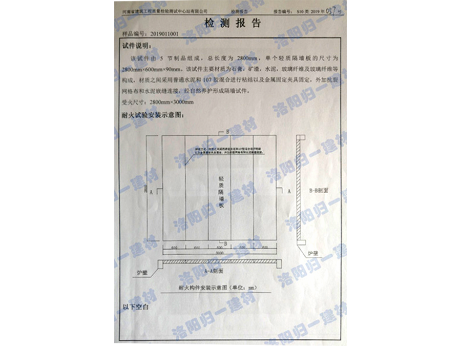 檢測報告